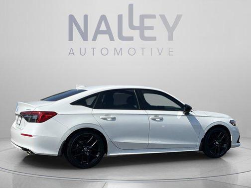 Platinum White 2023 Honda Civic Sport