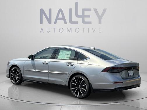 Solar Silver Metallic 2026 Honda Accord Hybrid Touring
