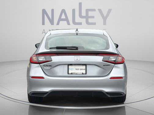 Solar Silver Metallic 2026 Honda Civic Sport
