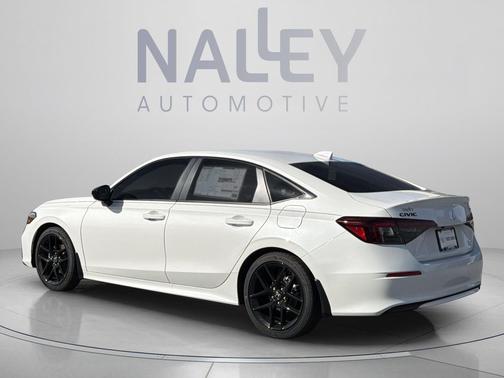 Platinum White Pearl 2026 Honda Civic Sport