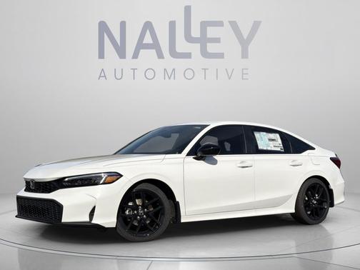 Platinum White Pearl 2026 Honda Civic Sport