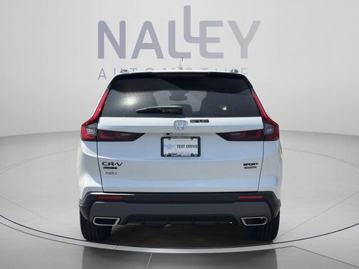 Platinum White Pearl 2026 Honda CR-V Hybrid Sport Touring AWD