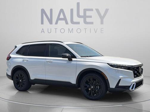 Platinum White Pearl 2026 Honda CR-V Hybrid Sport Touring AWD