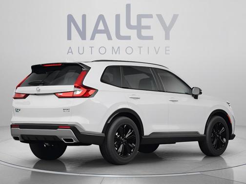 Platinum White Pearl 2026 Honda CR-V Hybrid Sport Touring AWD
