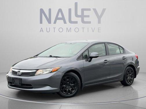 Grigio Metallic 2012 Honda Civic LX
