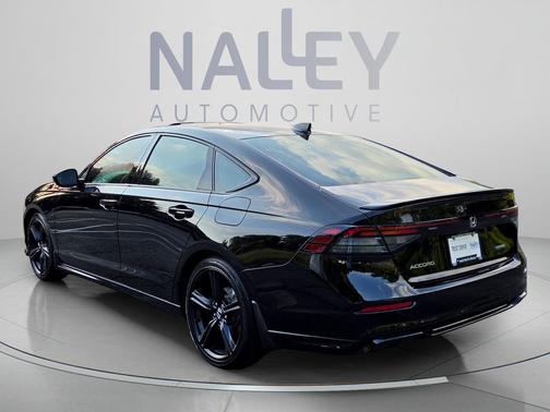Crystal Black Pearl 2025 Honda Accord Hybrid Sport-L