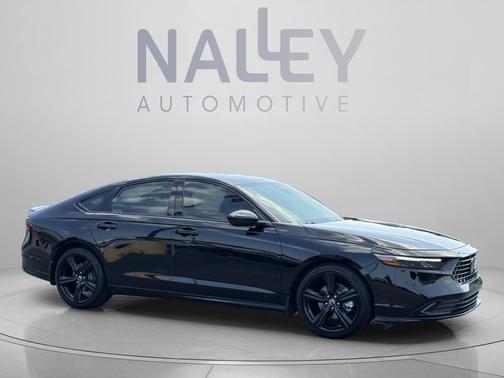 Crystal Black Pearl 2025 Honda Accord Hybrid Sport-L