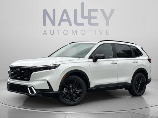 Platinum White Pearl 2026 Honda CR-V Hybrid Sport Touring AWD