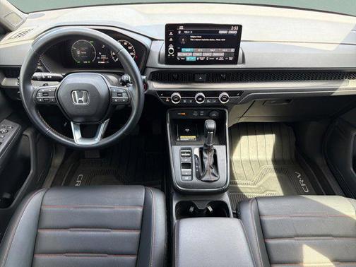 Solar Silver Metallic 2025 Honda CR-V Hybrid Sport FWD