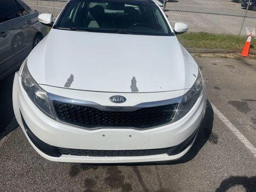 Snow White Pearl 2013 Kia Optima EX