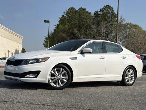 Snow White Pearl 2013 Kia Optima EX