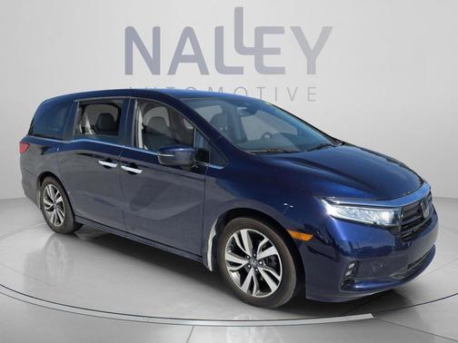 Obsidian Blue Pearl 2022 Honda Odyssey Touring