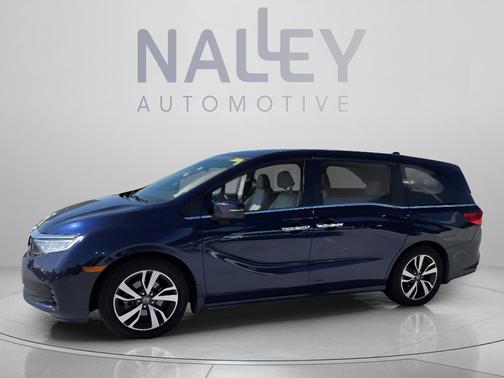 Obsidian Blue Pearl 2022 Honda Odyssey Touring