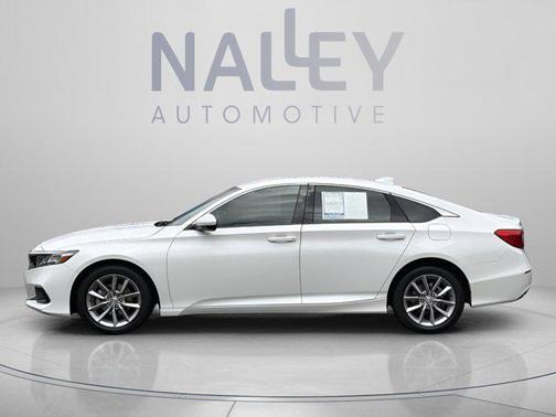 Platinum White Pearl 2021 Honda Accord LX 1.5T