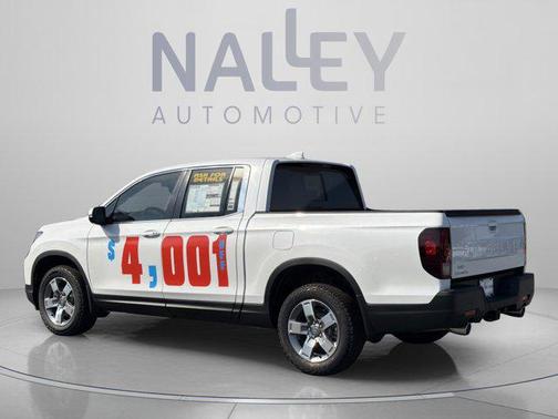 Platinum White Pearl 2026 Honda Ridgeline RTL