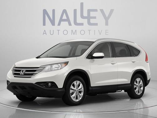 White Diamond Pearl 2012 Honda CR-V EX-L