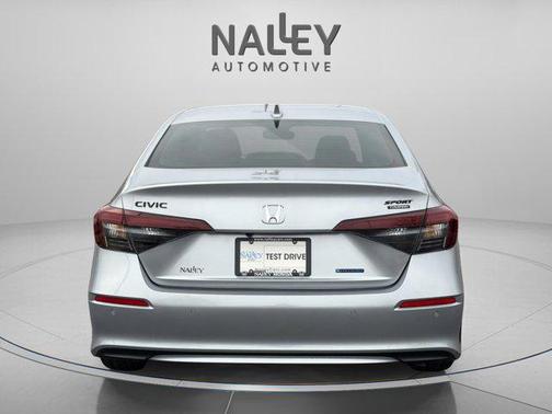 Solar Silver Metallic 2026 Honda Civic Hybrid Sport Touring