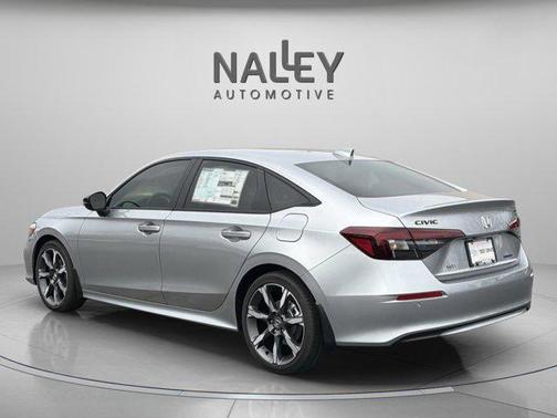 Solar Silver Metallic 2026 Honda Civic Hybrid Sport Touring