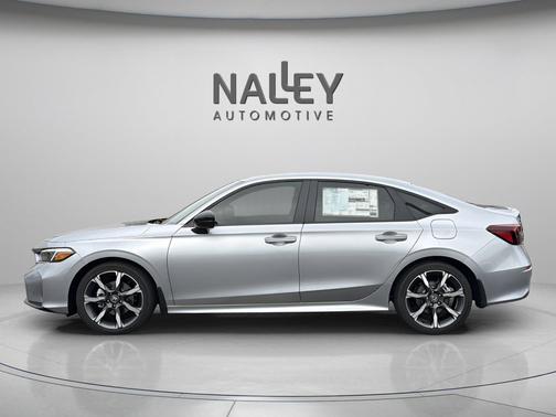 Solar Silver Metallic 2026 Honda Civic Hybrid Sport Touring