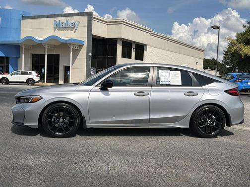 Solar Silver Metallic 2026 Honda Civic Sport