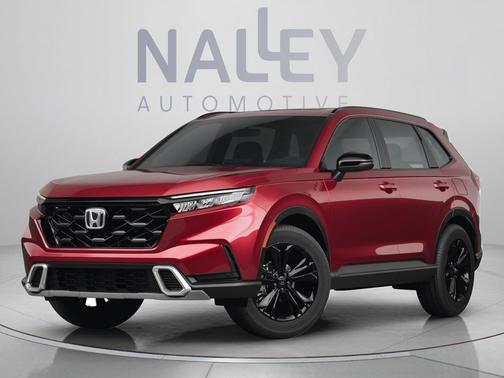 Radiant Red Metallic 2026 Honda CR-V Hybrid Sport FWD