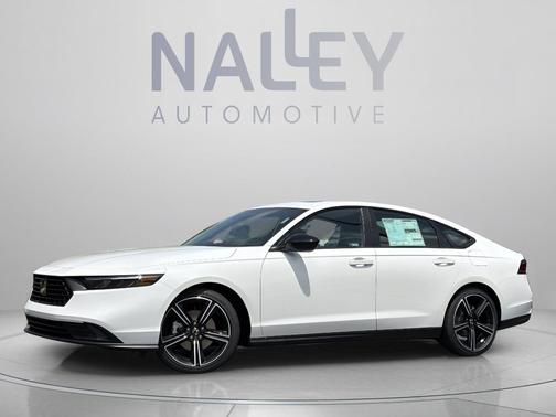 Platinum White Pearl 2026 Honda Accord Hybrid Sport