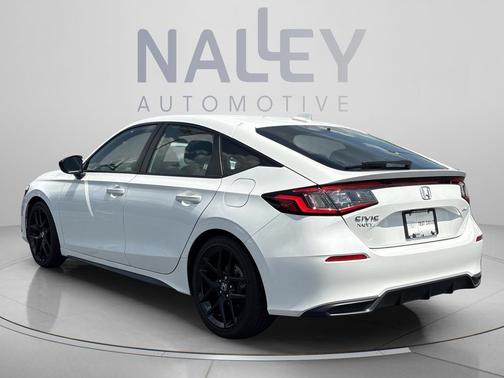 Platinum White Pearl 2024 Honda Civic Sport