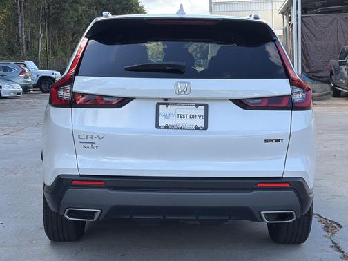 Platinum White Pearl 2025 Honda CR-V Hybrid Sport FWD