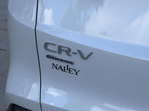 Platinum White Pearl 2025 Honda CR-V Hybrid Sport FWD