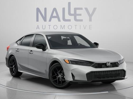 Solar Silver Metallic 2026 Honda Civic Sport