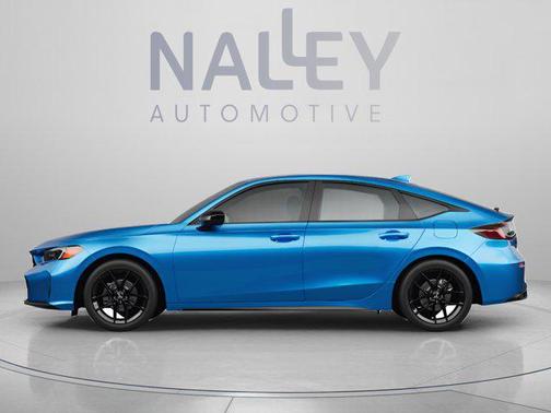 Boost Blue Pearl 2026 Honda Civic Hybrid Sport Touring