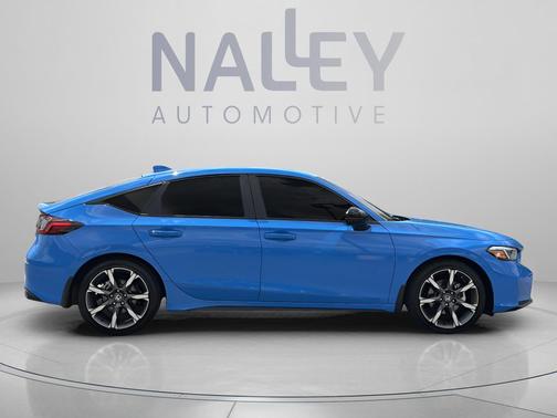 Boost Blue Pearl 2026 Honda Civic Hybrid Sport Touring