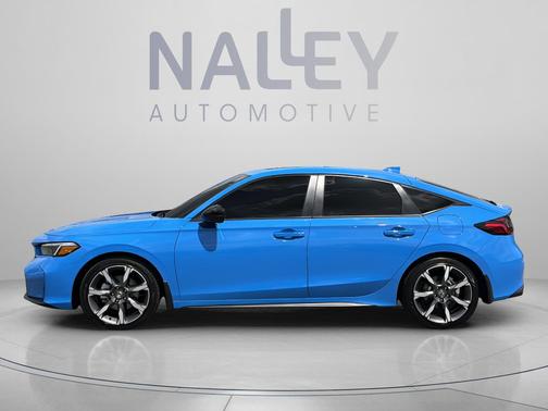 Boost Blue Pearl 2026 Honda Civic Hybrid Sport Touring