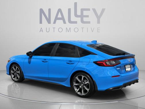 Boost Blue Pearl 2026 Honda Civic Hybrid Sport Touring