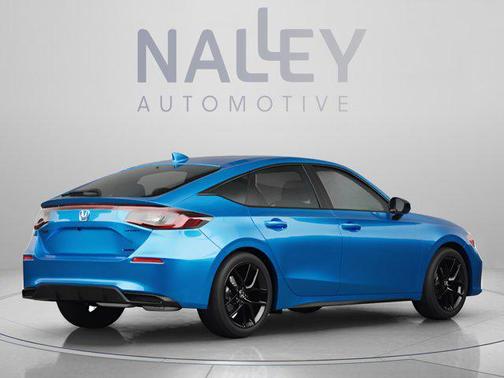 Boost Blue Pearl 2026 Honda Civic Hybrid Sport Touring