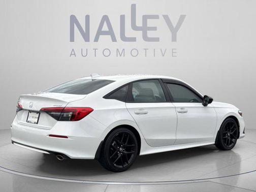 Platinum White Pearl 2024 Honda Civic Sport