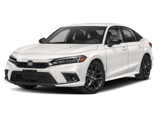 Platinum White Pearl 2024 Honda Civic Sport