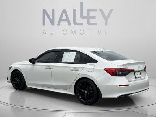 Platinum White Pearl 2024 Honda Civic Sport