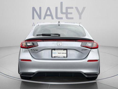 Solar Silver Metallic 2026 Honda Civic Sport