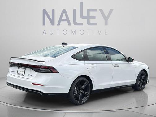 Platinum White Pearl 2026 Honda Accord Hybrid Sport-L