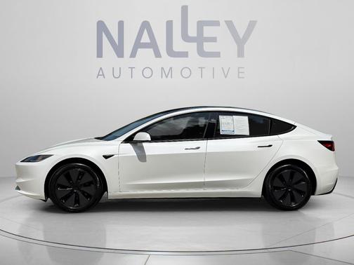 Pearl White Multi-Coat 2025 Tesla Model 3 Long Range