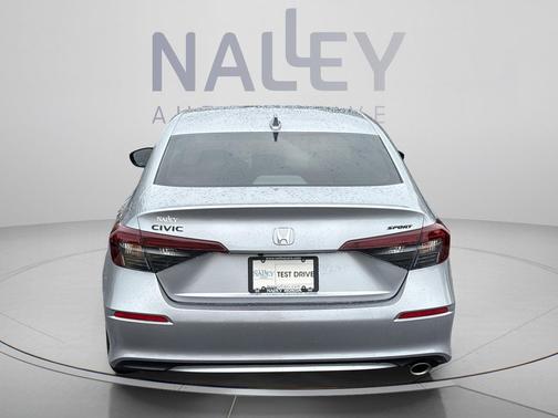 Solar Silver Metallic 2026 Honda Civic Sport