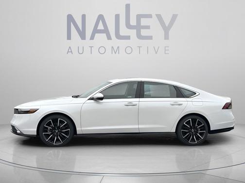 Platinum White Pearl 2026 Honda Accord Hybrid Touring