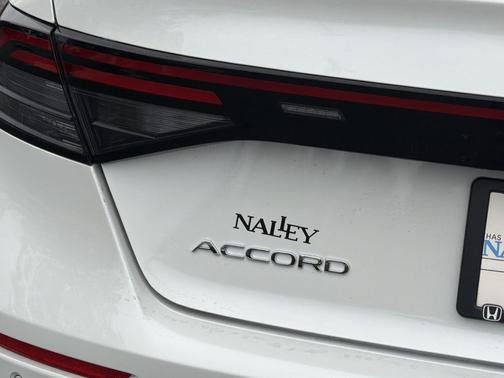 Platinum White Pearl 2026 Honda Accord Hybrid Touring
