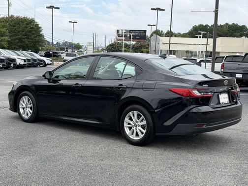 Midnight Black Metallic 2025 Toyota Camry LE