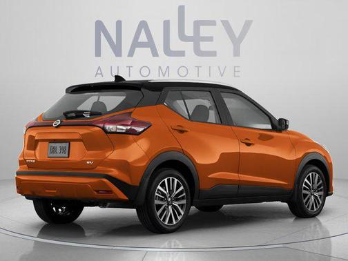Monarch Orange/Super Black 2021 Nissan Kicks SV