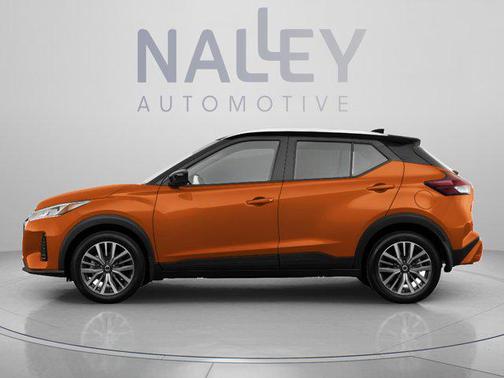 Monarch Orange/Super Black 2021 Nissan Kicks SV