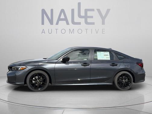 Meteorite Gray Metallic 2026 Honda Civic Sport