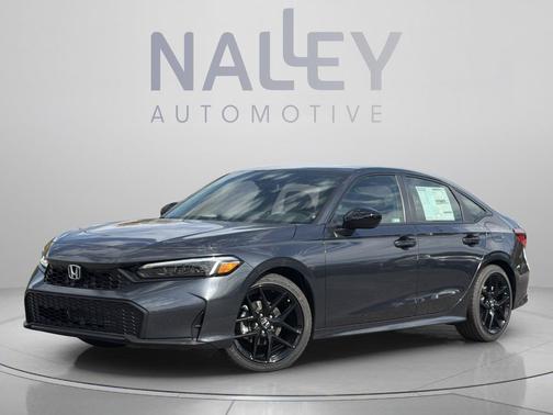Meteorite Gray Metallic 2026 Honda Civic Sport