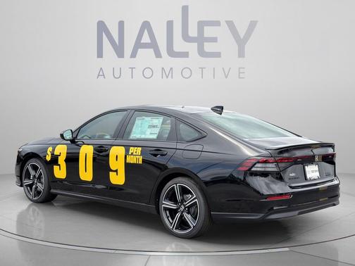 Crystal Black Pearl 2026 Honda Accord Hybrid Sport